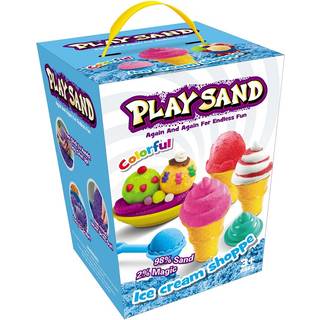 Kinetisk Play Sand, Ice cream, 908 g (4 farver)