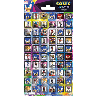 Sonic Prime mini stickers