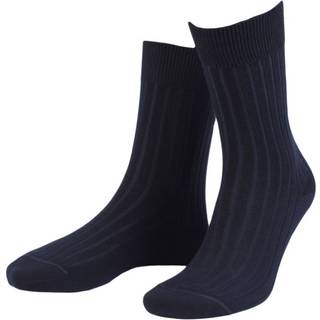Amanda Christensen True Ankle Rib Sock - Navy-2 - Str 47/50