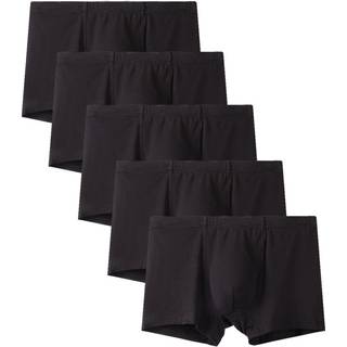 Underbukser i bambus sort 5-pak Large L
