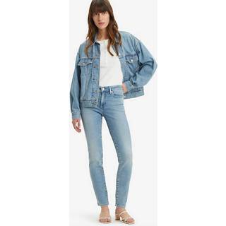 712 slanke jeans med kantning og lomme