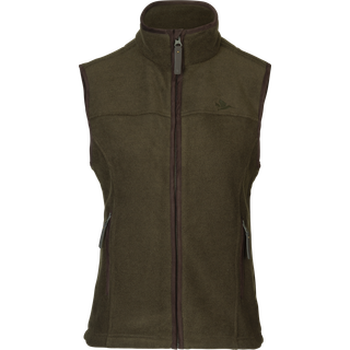 Woodcock Ivy Fleece Vest - Pine Grøn Melange - Seeland