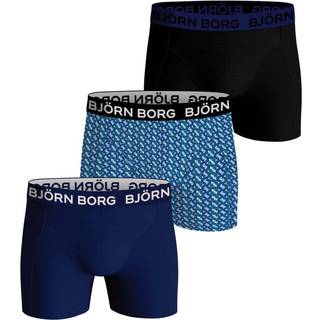 COTTON STRETCH BOXER 3p, MULTIPACK 10