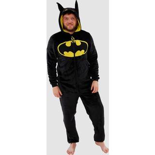 Character Character Black DC Comics Novelty Batman Fleece All In One Pyjama