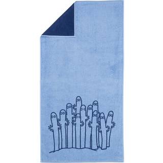 Moomin Arabia håndklæde Hattifnat 70x140 cm lyseblå