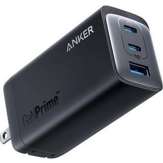Anker 737 Prime 120W GaN 1x USB-A 2x USB-C Power Adapter - Black