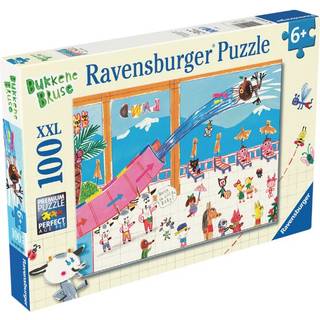Ravensburger puslespil 100 brikker - Bukkene Bruse