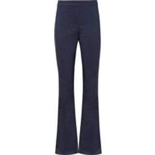Lts Tall Navy Blue Bi Stretch Bootcut Trousers Long > 16 Lts | Tall Women's Flared Trousers - Long 16