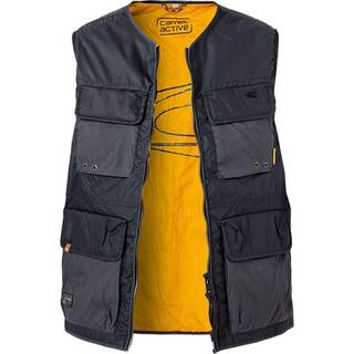 camel active Herren Weste blau unifarben