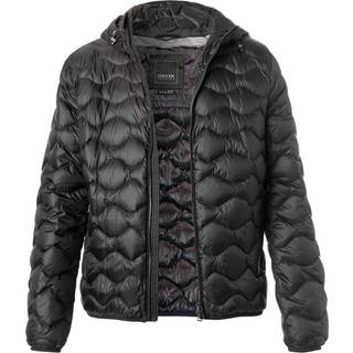 GEOX Herren Daunenjacke schwarz unifarben