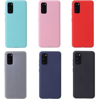 SKALO Samsung S20 FE Ultratynd TPU-skal - Rød