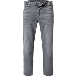 BOSS Black Herren Jeans grau
