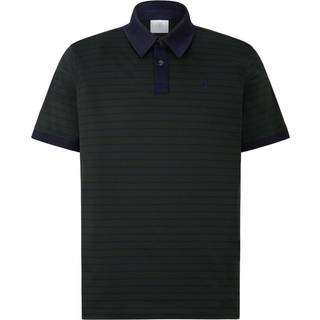 BOGNER Herren Polo-Shirt grün gestreift - grün