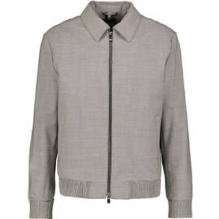 Slim fit jakke i hanefjedsternet uldblanding