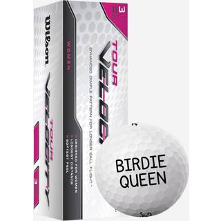 Wilson Tour Velocity Women Golfbolde Med Tekst - Design Selv