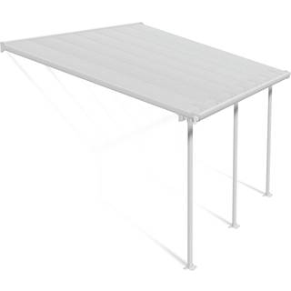Feria terrasseoverdækning 3x4,25 meter hvid 12,5 m2