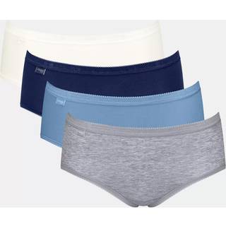 Sloggi 4-pak Basic Plus Midi Color - Blue/Lightblue - 44 * Kampagne *