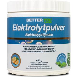 Better You Elektrolytpulver, Citron, 450 g