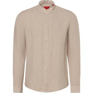 HUGO Herren Hemd beige Slim Fit