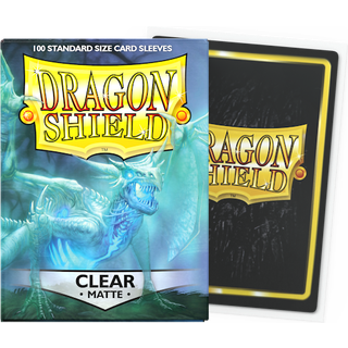Dragon Shield - Matte Clear Sleeves - Standard Sleeves (100 stk) - Plastiklommer