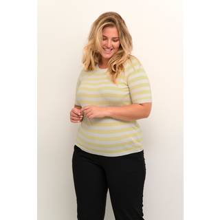 Kaffe Curve KCmalia Pullover - Natur - Str XL - Damer