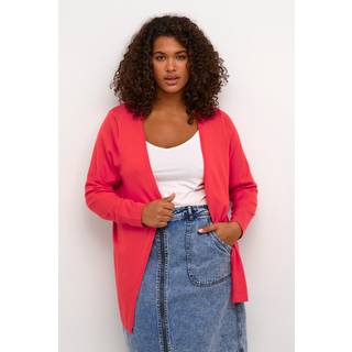 Kaffe Curve Kcfarsia Cardigan Strik 10580339 Cayenne (LARGE)