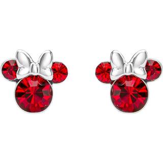 MINNIE - Stud Birthstone Earrings in Plated Brass - July