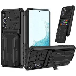 Samsung S24 Plus stødsikkert cover Kickstand & Card Tray ThinArmor V3