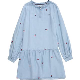 Floral Embroidery Fit And Flare Dress