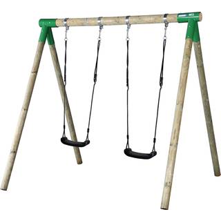 Gyngestativ Basic i træ (Hörby Bruk) - 2 gynger