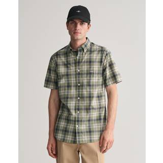REG POPLIN CHECK SS SHIRT