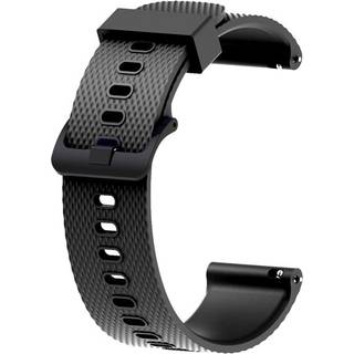Silikonearmbånd til Garmin Vivoactive 3 20mm - Sort