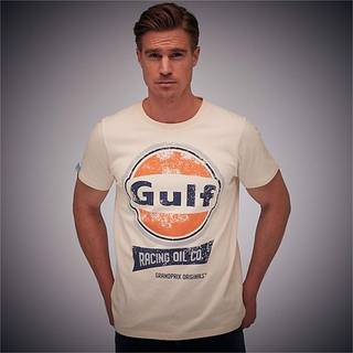 Gulf Oil Racing T-Shirt creme 4XL