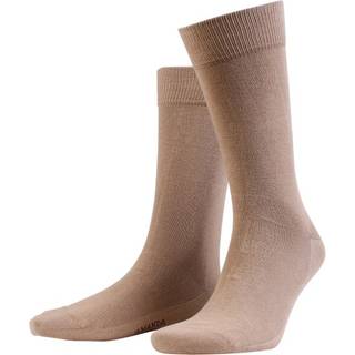 Amanda Christensen True Combed Cotton Sock - Light brown - Str 47/50