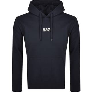 EA7 Emporio Armani Logo Hoodie Navy
