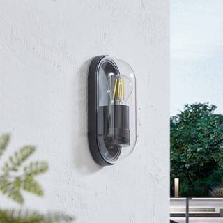Lucande - Serine Udendørs Væglampe H25,5 Sort