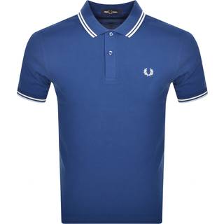 Fred Perry Herren Polo-Shirt blau
