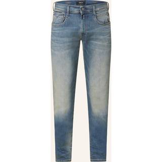 Replay Anbass Slim Fit Mid Wash Jeans Blue