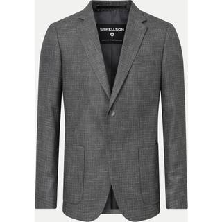Strellson Herren Sakko grau meliert Slim Fit
