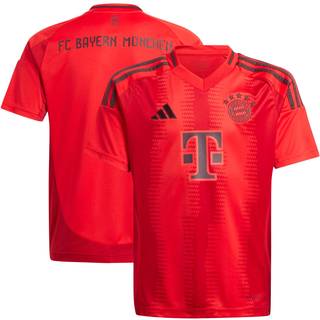 FC Bayern 24/25 Kids hjemmebanetrøje - Red - 140