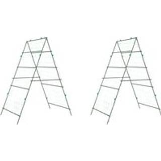 espalierer til klatreplanter 2 stk. A-ramme stål