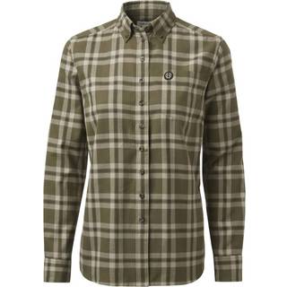 Chevalier Women's Teal Light Flannel Shirt Skjorte Damer størrelse 40 farve olivengrøn