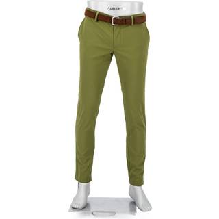Alberto Herren Hose grün Slim Fit