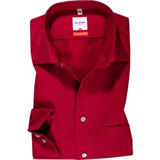 OLYMP Herren Hemd rot