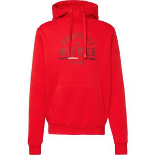 Tommy Hilfiger Herren Hoodie rot Logo und Motiv