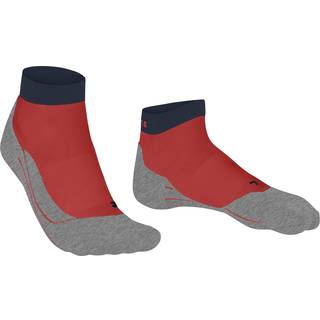 Falke Herren Socken grau,rot Baumwolle & Mix unifarben
