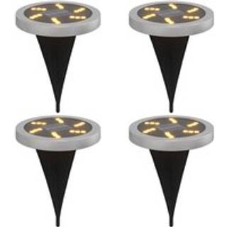 Solcellelamper Med Jordspyd Varmt Hvidt Lys - 4 / Model 3