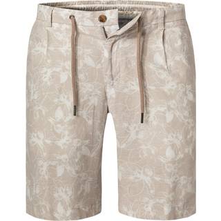 bugatti Herren Bermudas beige gemustert