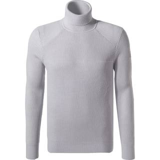 Strellson Herren Rollkragenpullover grau unifarben