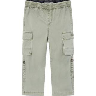 NAME IT Twill Bukser Ben Oil Green